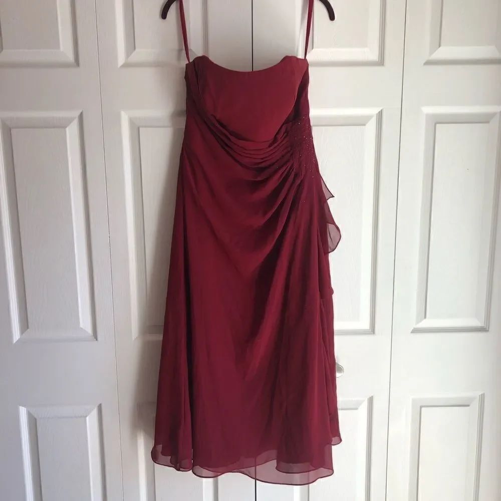 Beautiful Maroon Dress
